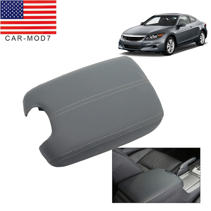DURAFORCE 2008-2012 Honda Accord Center Console Armrest Cover Lid Base Dark Gray