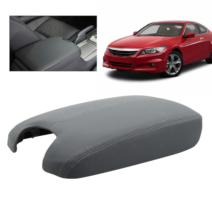 DURAFORCE 2008-2012 Honda Accord Center Console Armrest Cover Lid Base Dark Gray
