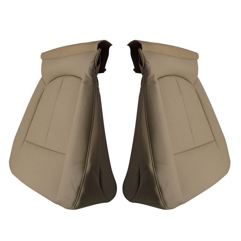 DURAFORCE 2011-2016 Ford F250 F350 Lariat Tan Perforated Driver & Passenger Seat Covers