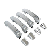 DURAFORCE Chrome Exterior Door Handle Set for 2014-2017 Chevrolet Silverado 1500 (4pcs)