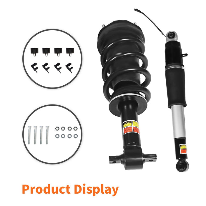 DURAFORCE 2015-2020 Front Strut & Rear Shock Absorber for Escalade Suburban Tahoe Yukon