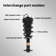 DURAFORCE 2015-2020 Front Strut & Rear Shock Absorber for Escalade Suburban Tahoe Yukon