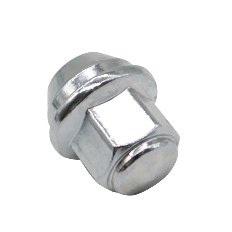 DURAFORCE 20Pcs 14x1.5 Chrome Lug Nuts ACPZ1012M/D for 2015-23 Ford Edge Mustang