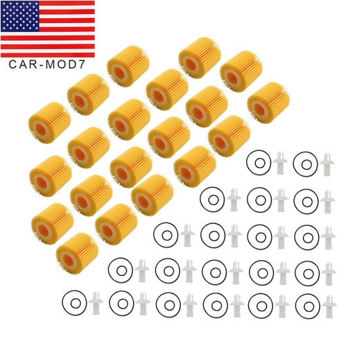 DURAFORCE 20Pcs Engine Oil Filter for Toyota Avalon Camry Highlander RAV4 Tacoma Sienna