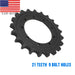 DURAFORCE 21 Teeth 9 Hole Track Drive Sprocket for Kubota Excavator U-35 KX71-3 KX91-3