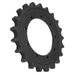 DURAFORCE 21 Teeth 9 Hole Track Drive Sprocket for Kubota Excavator U-35 KX71-3 KX91-3