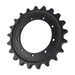 DURAFORCE 21 Teeth 9 Hole Track Drive Sprocket for Kubota Excavator U-35 KX71-3 KX91-3