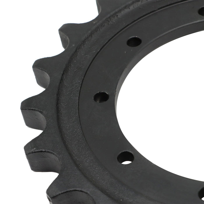 DURAFORCE 21 Teeth 9 Hole Track Drive Sprocket for Kubota Excavator U-35 KX71-3 KX91-3
