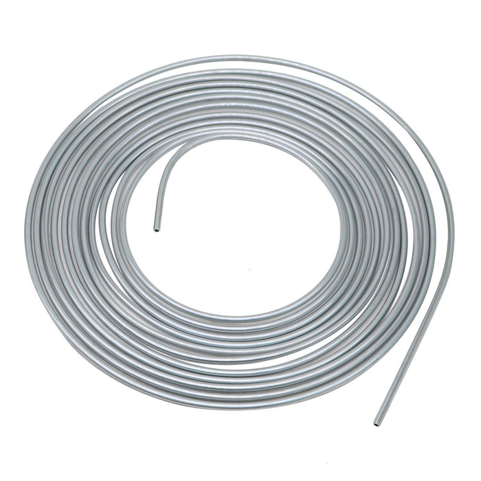 DURAFORCE 25 Ft Zinc-Coated Brake Line Tubing Kit 3/16 & 1/4 with 32 Fittings