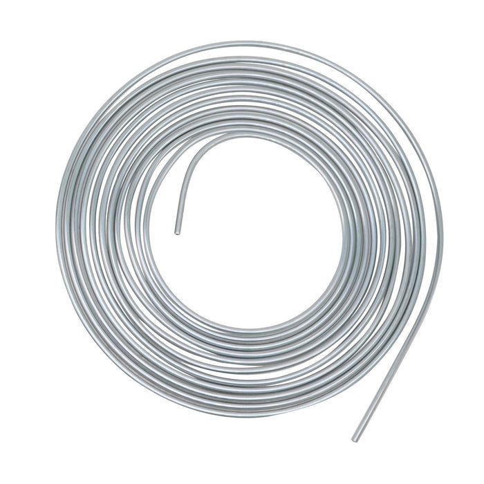 DURAFORCE 25 Ft Zinc-Coated Brake Line Tubing Kit 3/16 & 1/4 with 32 Fittings