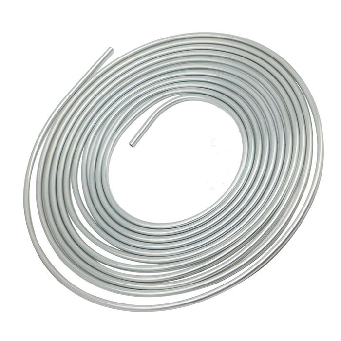 DURAFORCE 25 Ft Zinc-Coated Brake Line Tubing Kit 3/16 & 1/4 with 32 Fittings