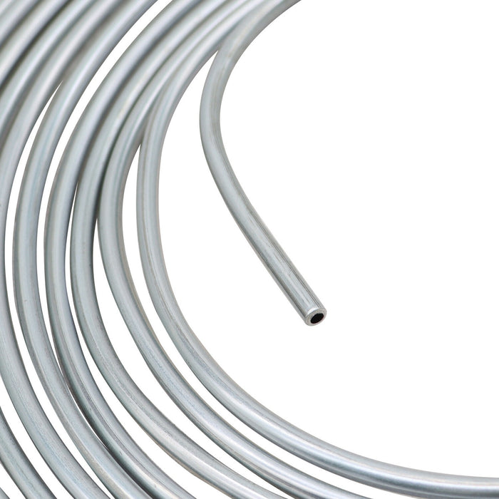 DURAFORCE 25 Ft Zinc-Coated Brake Line Tubing Kit 3/16 & 1/4 with 32 Fittings