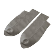 DURAFORCE 2pcs Front Armrest Door Panels Cover Gray Leather for 2007-2012 Honda CR-V