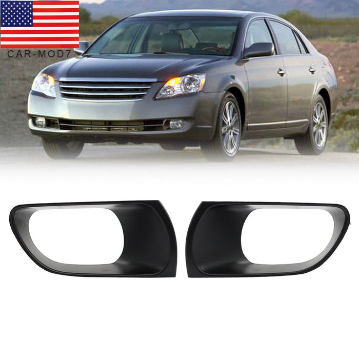 DURAFORCE 2Pc Fog Light Cover Trim Set Left Right for 2005-2007 Toyota Avalon