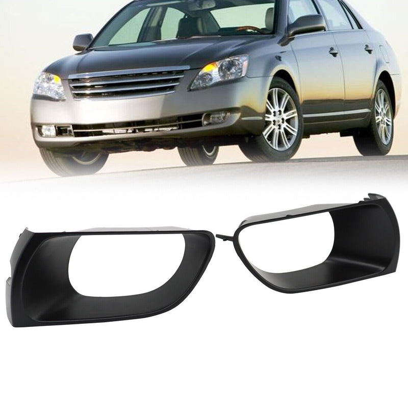 DURAFORCE 2Pc Fog Light Cover Trim Set Left Right for 2005-2007 Toyota Avalon