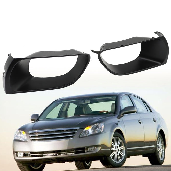 DURAFORCE 2Pc Fog Light Cover Trim Set Left Right for 2005-2007 Toyota Avalon