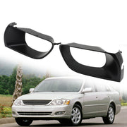 DURAFORCE 2Pc Fog Light Cover Trim Set Left Right for 2005-2007 Toyota Avalon