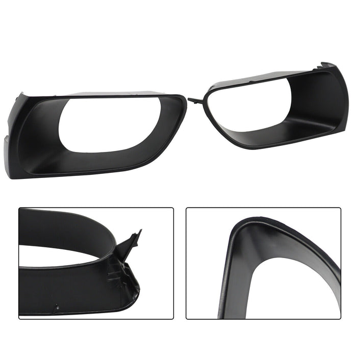 DURAFORCE 2Pc Fog Light Cover Trim Set Left Right for 2005-2007 Toyota Avalon