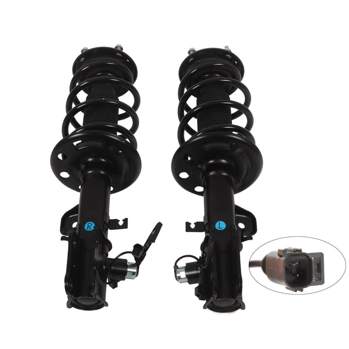 DURAFORCE 2PCS Front Strut Shock Absorber DA5Z-18124-K for 13-16 Lincoln MKS MKT