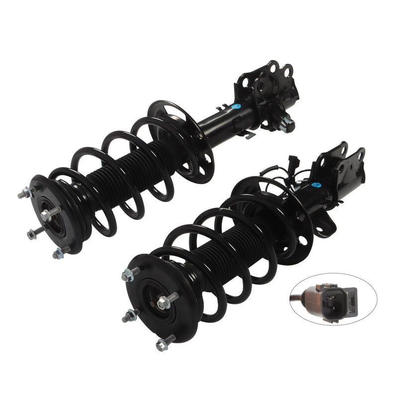 DURAFORCE 2PCS Front Strut Shock Absorber DA5Z-18124-K for 13-16 Lincoln MKS MKT