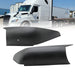 DURAFORCE 2PCS Door Mirror Arm Covers LH & RH Black for 2018-2023 Freightliner Cascadia
