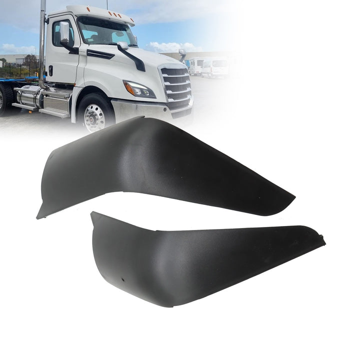 DURAFORCE 2PCS Door Mirror Arm Covers LH & RH Black for 2018-2023 Freightliner Cascadia
