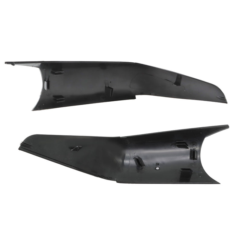 DURAFORCE 2PCS Door Mirror Arm Covers LH & RH Black for 2018-2023 Freightliner Cascadia