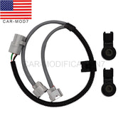 DURAFORCE 2Pcs Knock Sensor with Harness for Lexus ES330 RX330 2004-2008 RX400H
