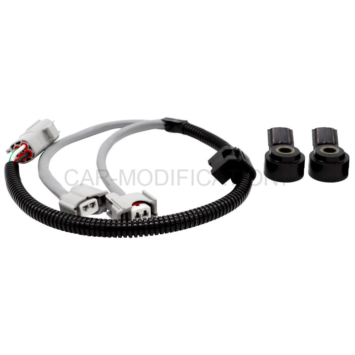 DURAFORCE 2Pcs Knock Sensor with Harness for Lexus ES330 RX330 2004-2008 RX400H