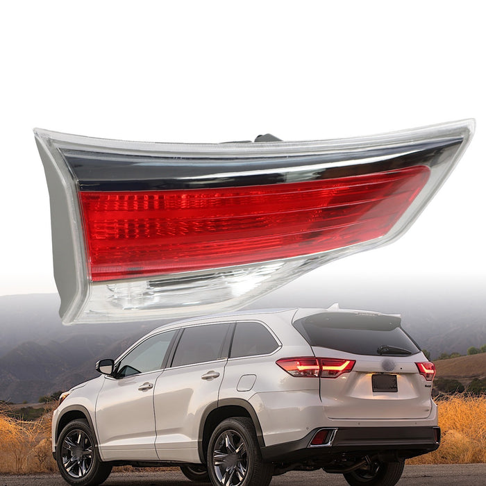 DURAFORCE 2PCS Tail Light Inner Driver & Passenger Side Fit 2014-2016 Toyota Highlander