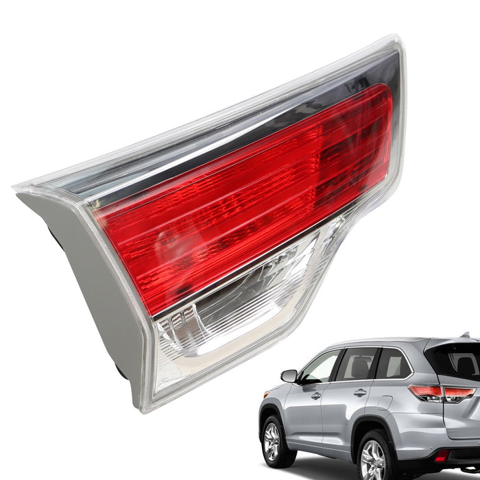 DURAFORCE 2PCS Tail Light Inner Driver & Passenger Side Fit 2014-2016 Toyota Highlander