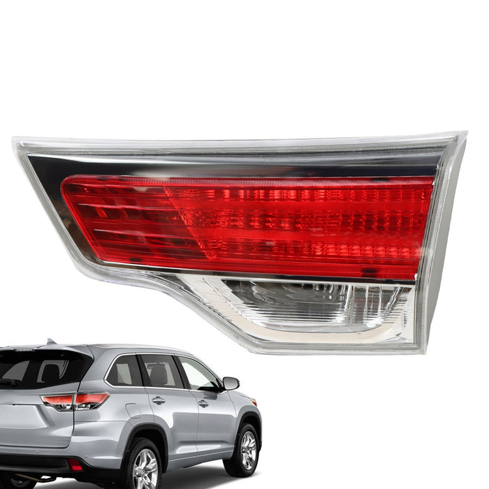 DURAFORCE 2PCS Tail Light Inner Driver & Passenger Side Fit 2014-2016 Toyota Highlander