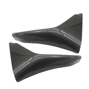 DURAFORCE 2Pc Carbon Fiber Front Bumper Splitters Lip for 2015-2019 BMW F80 M3 M4 F82 F83