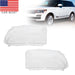 DURAFORCE 2PCS Headlight Lens Cover for Land Rover Range Rover Sport 2010-2013