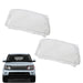 DURAFORCE 2PCS Headlight Lens Cover for Land Rover Range Rover Sport 2010-2013