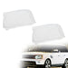 DURAFORCE 2PCS Headlight Lens Cover for Land Rover Range Rover Sport 2010-2013