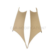 DURAFORCE 2PCS Beige Inner Door Handle Cover Trim for BMW 3/4 Series F30 F35