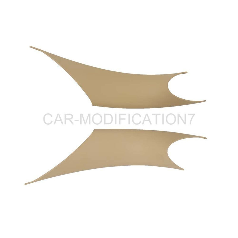 DURAFORCE 2PCS Beige Inner Door Handle Cover Trim for BMW 3/4 Series F30 F35