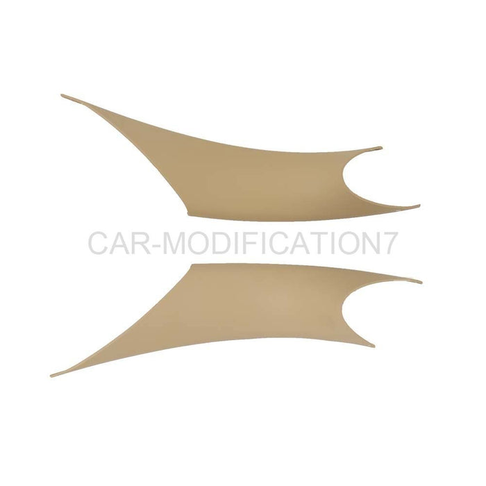 DURAFORCE 2PCS Beige Inner Door Handle Cover Trim for BMW 3/4 Series F30 F35