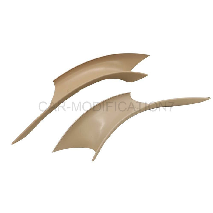 DURAFORCE 2PCS Beige Inner Door Handle Cover Trim for BMW 3/4 Series F30 F35