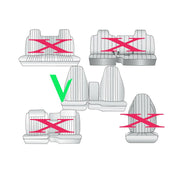 DURAFORCE 2PC Front Seat Covers for Ford Ranger 2004-2012 60/40 Highback Replacement