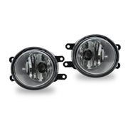 DURAFORCE 2Pcs Clear Lens Fog Lights Bumper Replacement for Toyota Venza 2009-2015