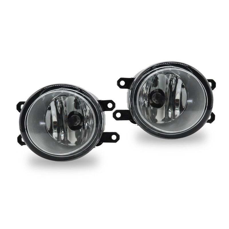 DURAFORCE 2Pcs Clear Lens Fog Lights Bumper Replacement for Toyota Venza 2009-2015