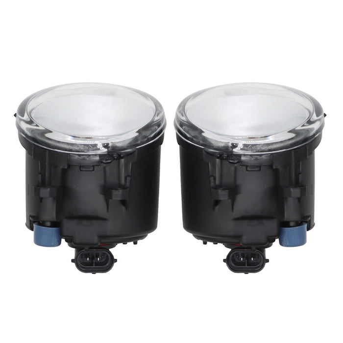 DURAFORCE 2Pcs Clear Lens Fog Lights Bumper Replacement for Toyota Venza 2009-2015