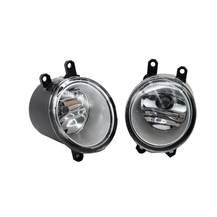 DURAFORCE 2Pcs Clear Lens Fog Lights Bumper Replacement for Toyota Venza 2009-2015