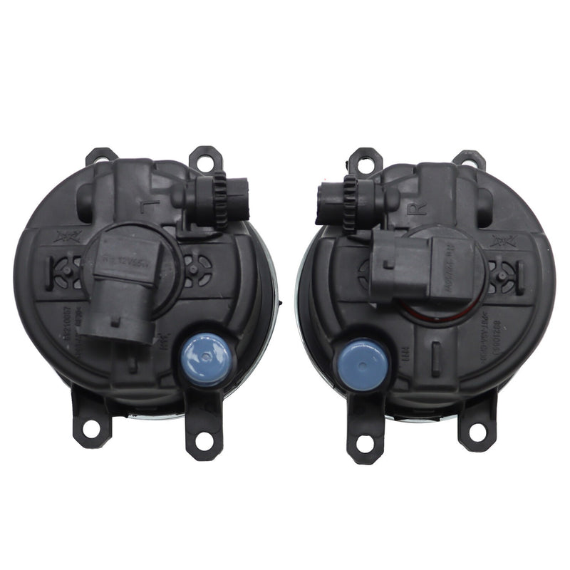 DURAFORCE 2Pcs Clear Lens Fog Lights Bumper Replacement for Toyota Venza 2009-2015