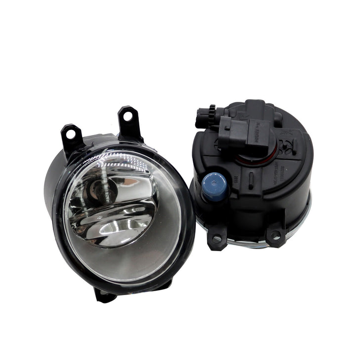 DURAFORCE 2Pcs Clear Lens Fog Lights Bumper Replacement for Toyota Venza 2009-2015