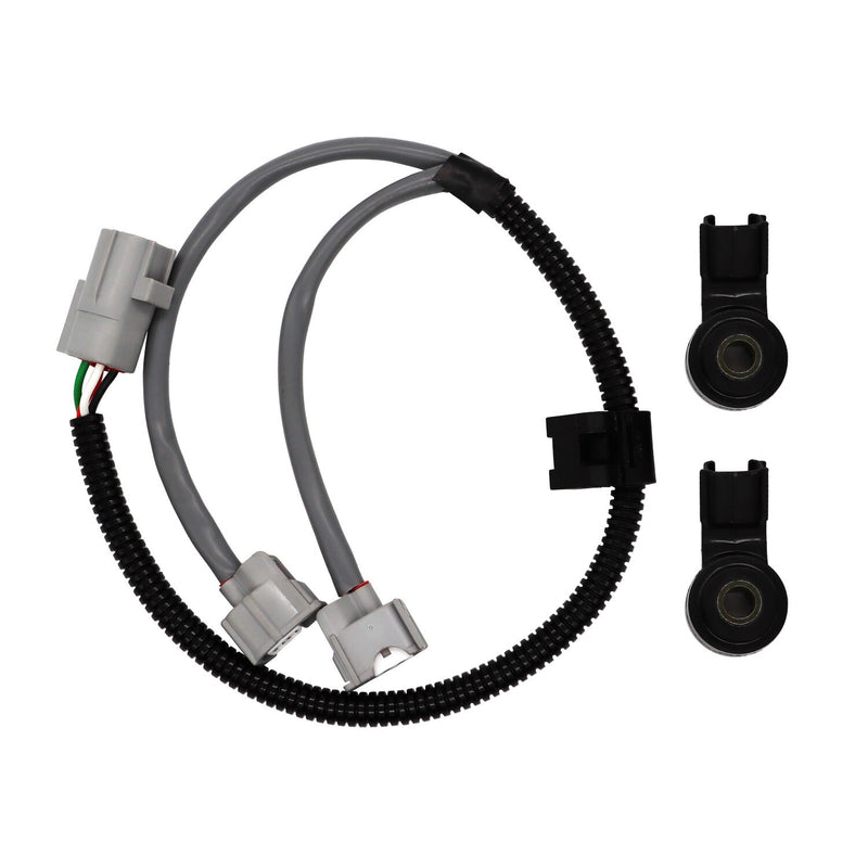 DURAFORCE 2x Knock Sensor w/Harness for Toyota 4Runner SR5 & RAV4 4.0L 4.7L 2.5L 3.5L V6