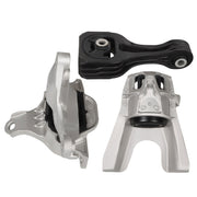 DURAFORCE 3pcs Engine & Transmission Mounts for 2016-2019 Honda Civic L4 2.0L Auto