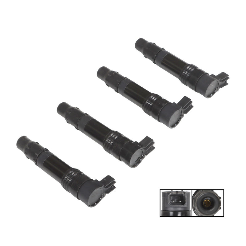 DURAFORCE 4-Pack Ignition Coil for Suzuki GSXR1000 GSX-R1000 2002-2008 Motorcycle Parts